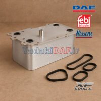 سردکن روغن موتور داف یورو 6 برند Febi و Nissens برای کامیون DAF XF