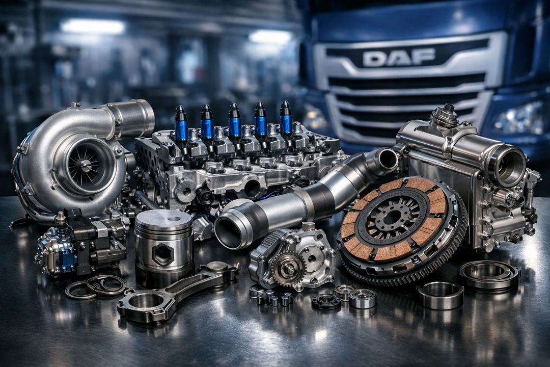 ارتقای DAF XF قدیمی با قطعات بهبودیافته (Upgraded Parts)